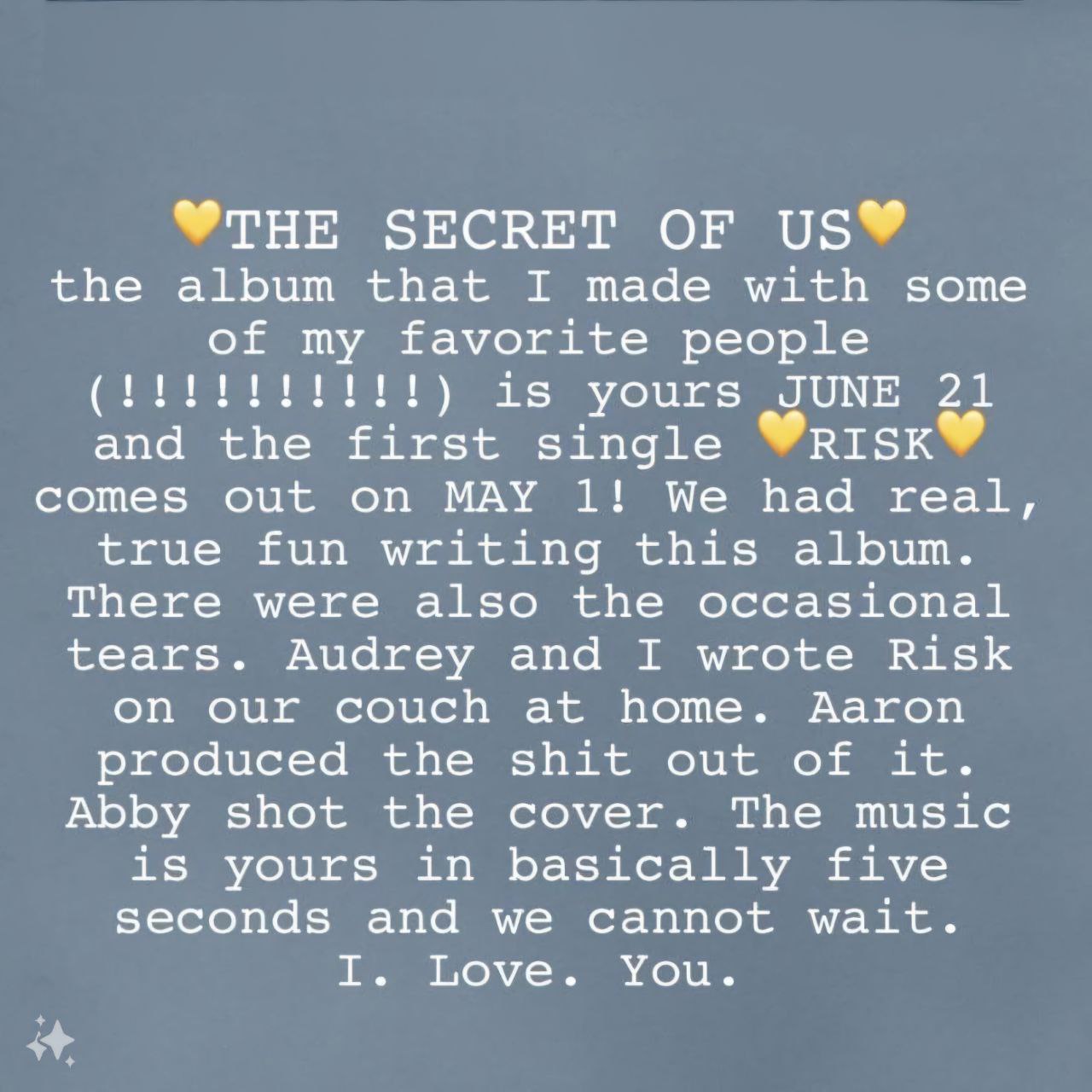 The Secret of Us