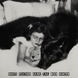 White Feather Hawk Tail Deer Hunter