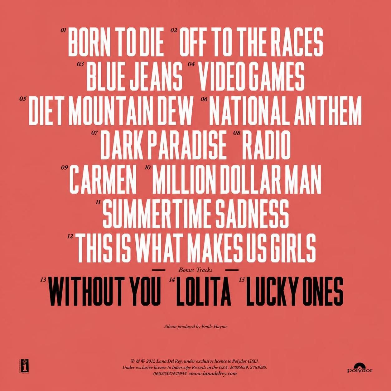 کاور آهنگ Without You از Lana Del Rey