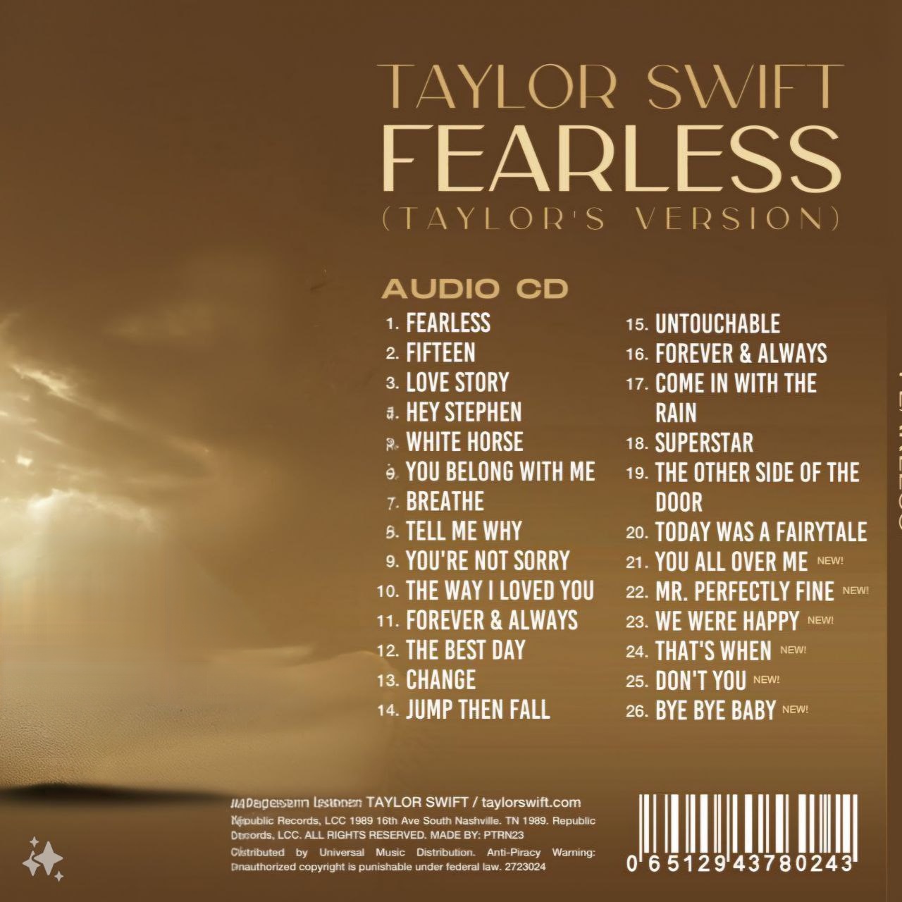 Fearless (Taylor's Version)