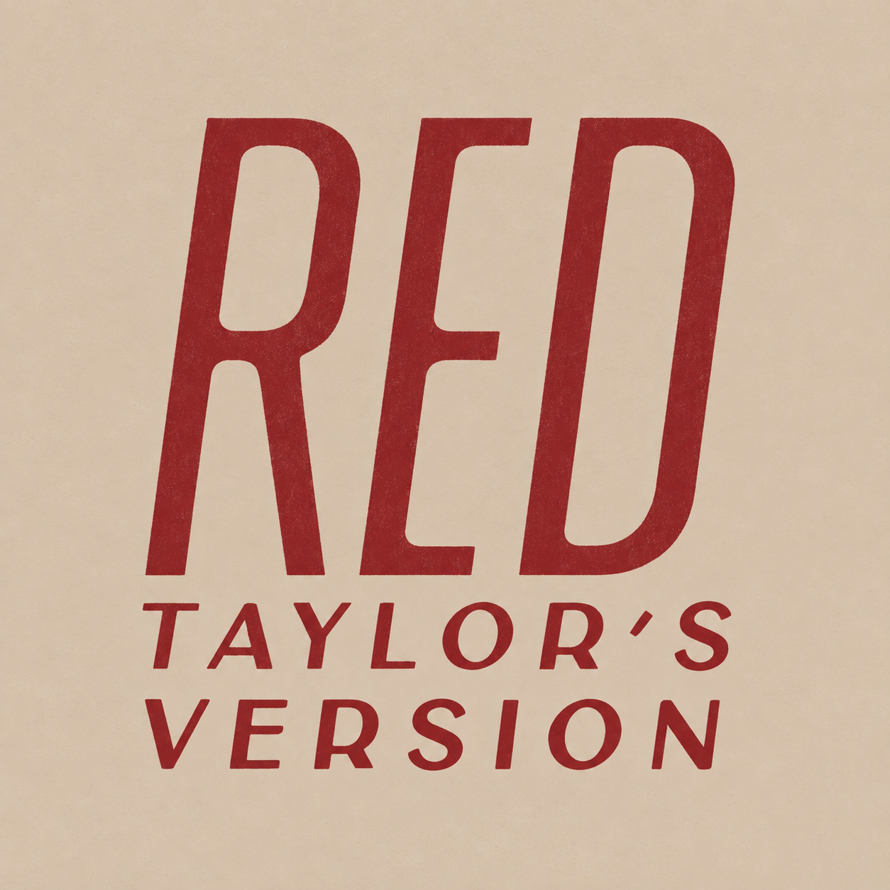 Red (Taylor’s Version)